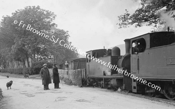 DINGLE TRAIN ON MAIN ROAD